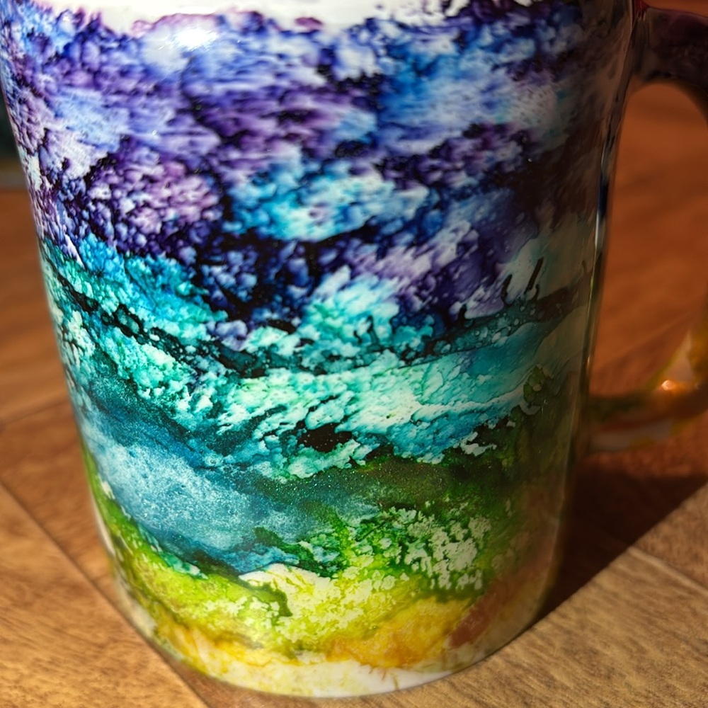 Ink Splatter Ceramic Mugs - Picture 9 of 13
